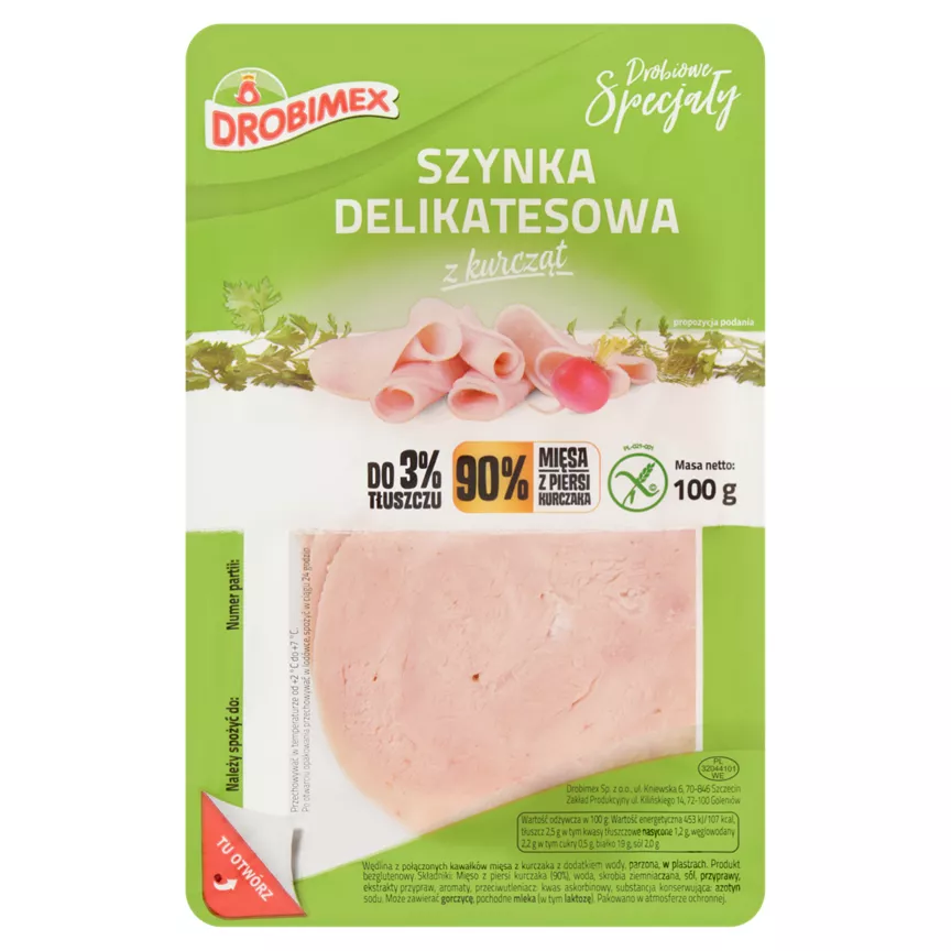 Drobimex Chicken Slices 100g