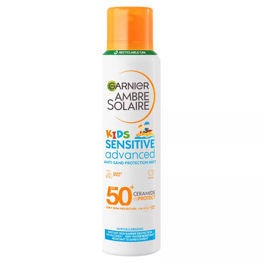 Garnier Ambre Solaire SPF 50+ Sensitive Advanced Kids Anti-Sand Mist