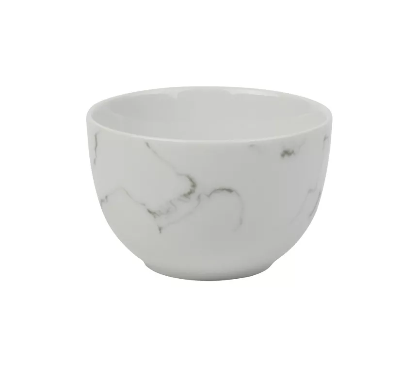 George Home Grey & White Marble Nibble Bowl