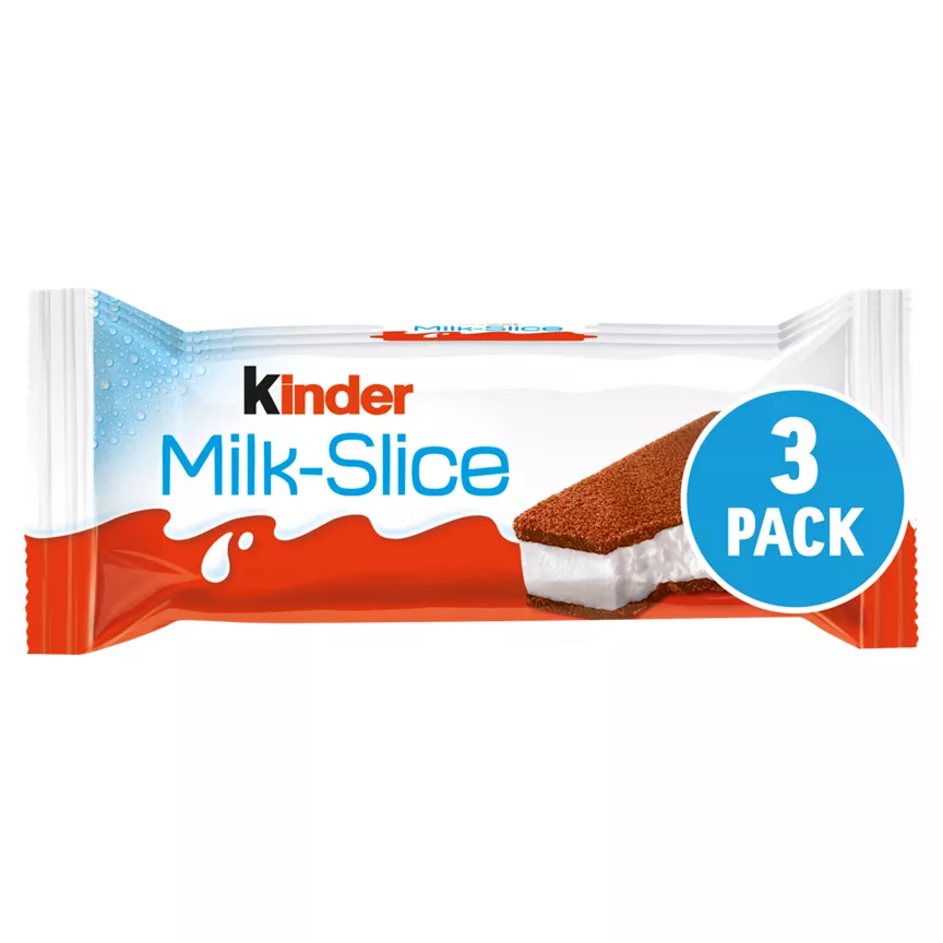 Kinder Milk Slice Chilled Treat Multipack