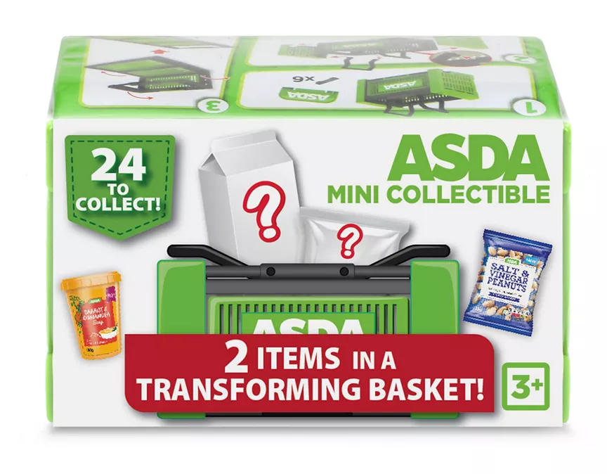 ASDA Mini Collectible Transforming Basket ( Age 3+ Years)