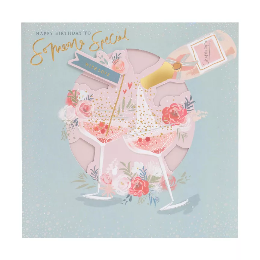 George Home Someone Special 3D Birthday Card