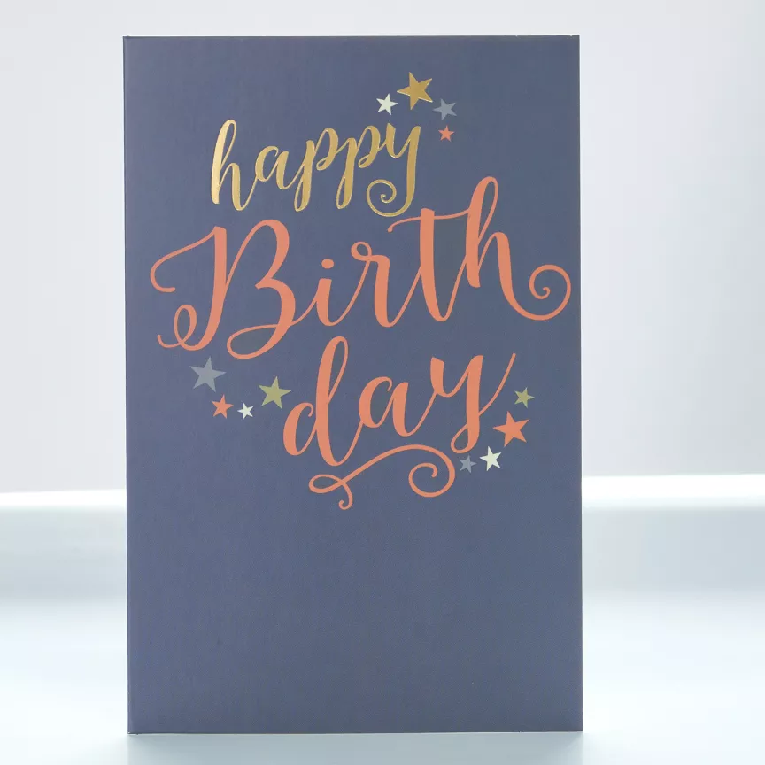 George Home Birthday card