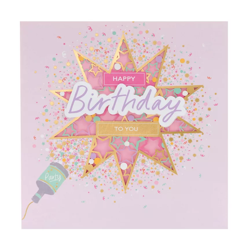 George Home Birthday Card