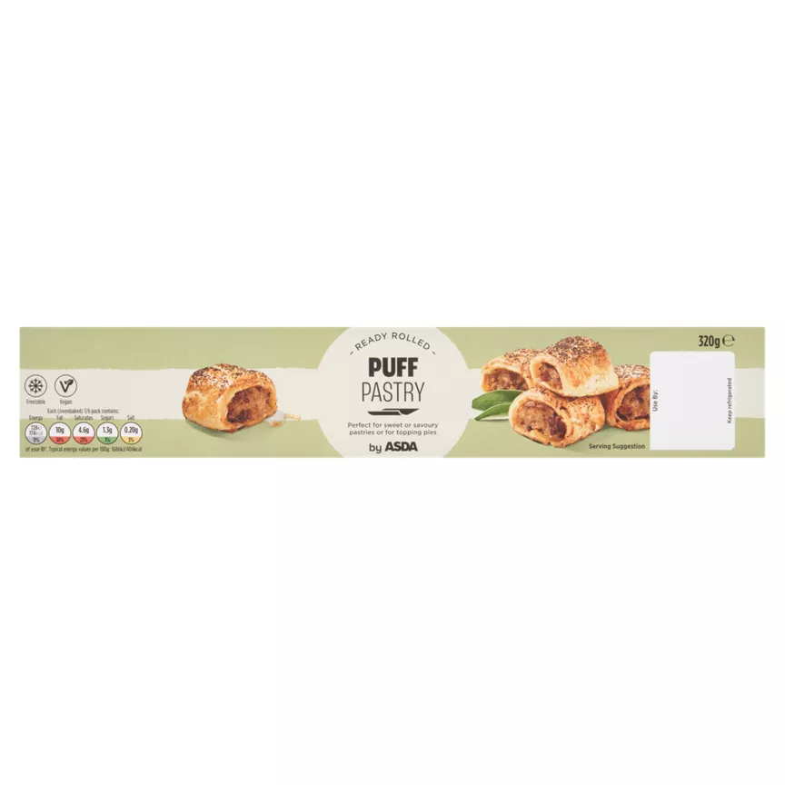ASDA Ready Rolled Puff Pastry