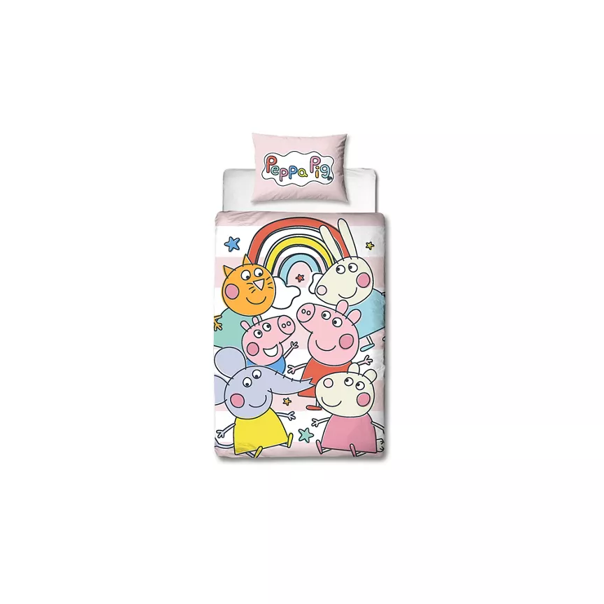George Home Peppa Pig Duvet Set - Single