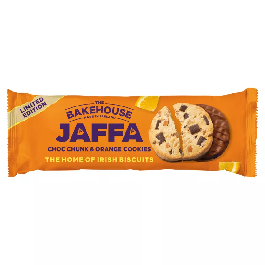 The Bakehouse Limited Edition Jaffa Choc Chunk & Orange Cookies 230g
