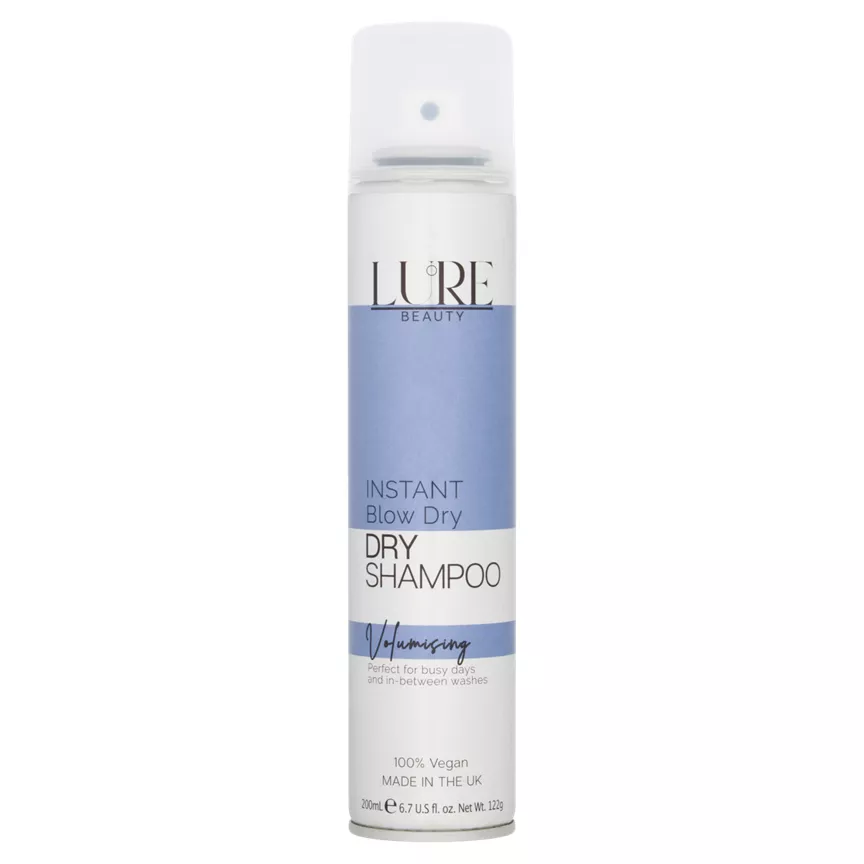 Lure Beauty Instant Blow Dry Shampoo Volumising 200ml
