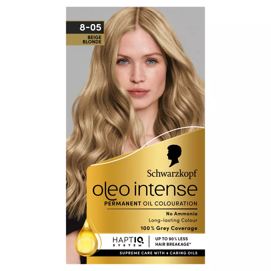 Schwarzkopf Oleo Intense Permanent Colour Beige Blonde 8-05