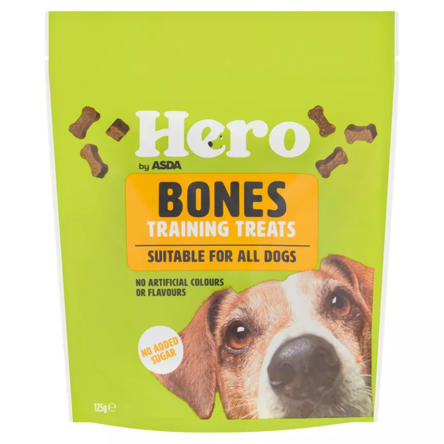 Hero by ASDA Bones Training Treats 125g