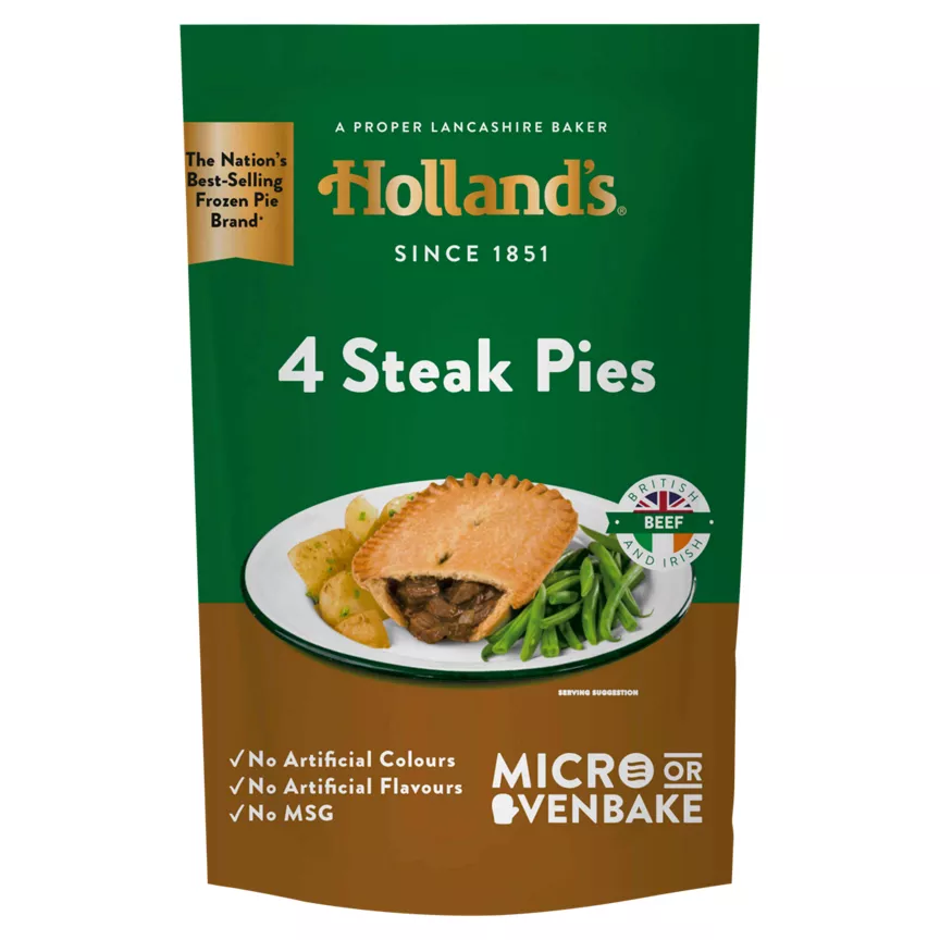 Holland's 4 Steak Pies
