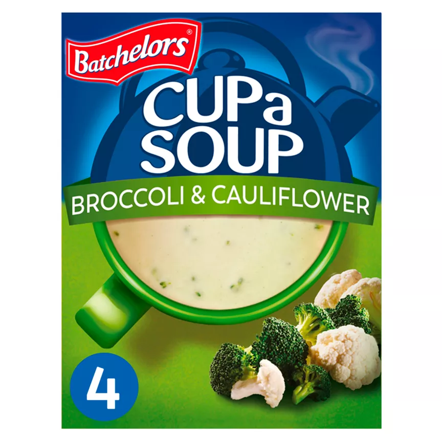 Batchelors 4 Cup a Soup Broccoli & Cauliflower 101g