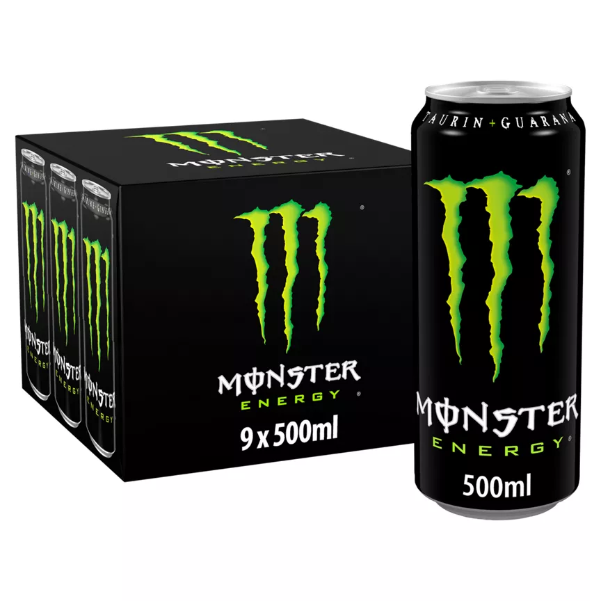 Monster Energy Drink 9 x 500ml - Image 1