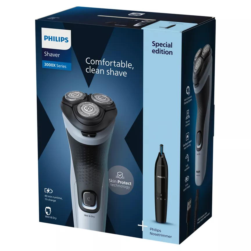 Philips Wet & Dry Electric Shaver Series X3003/02