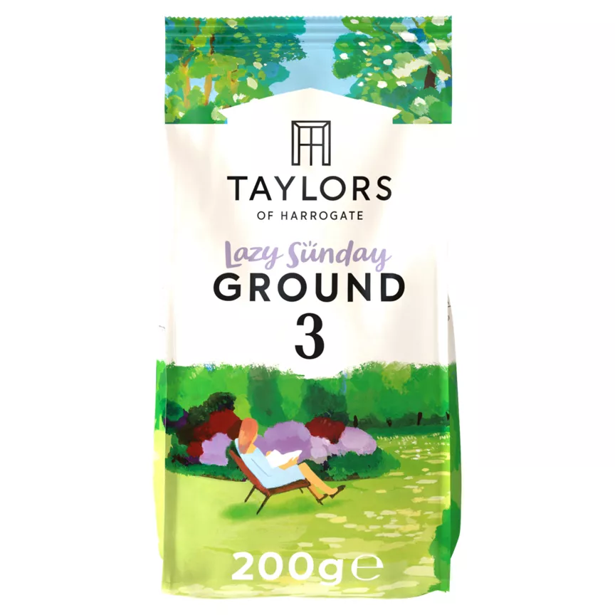 Taylors of Harrogate Lazy Sunday Ground Roast Coffee 200g