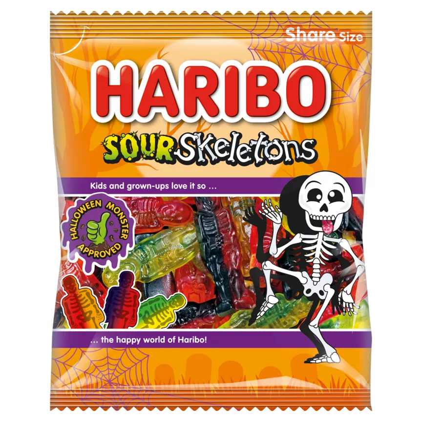 Haribo Sour Skeletons 160g