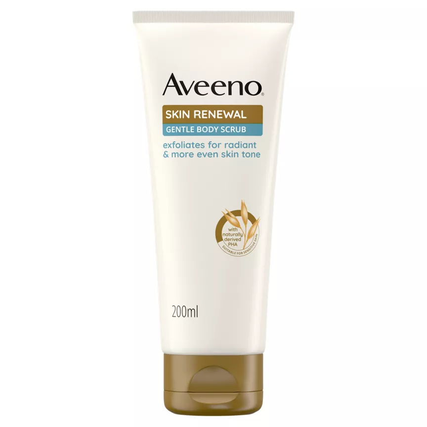 Aveeno Skin Renewal Gentle Body Scrub 200ml