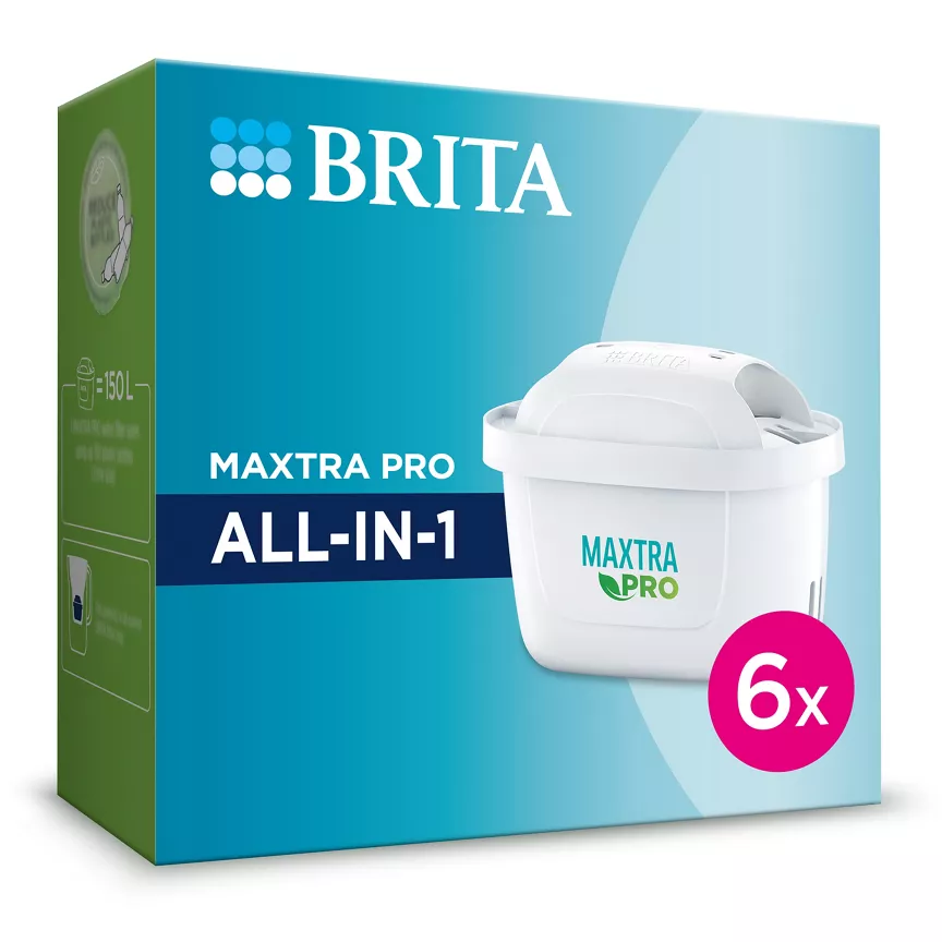 Brita MAXTRA PRO All-In-1 Water Filter Cartridges 6 Pack - Image 1
