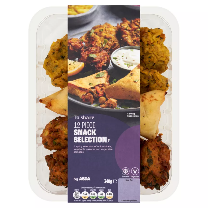 ASDA to Share Snack Sellection 340g