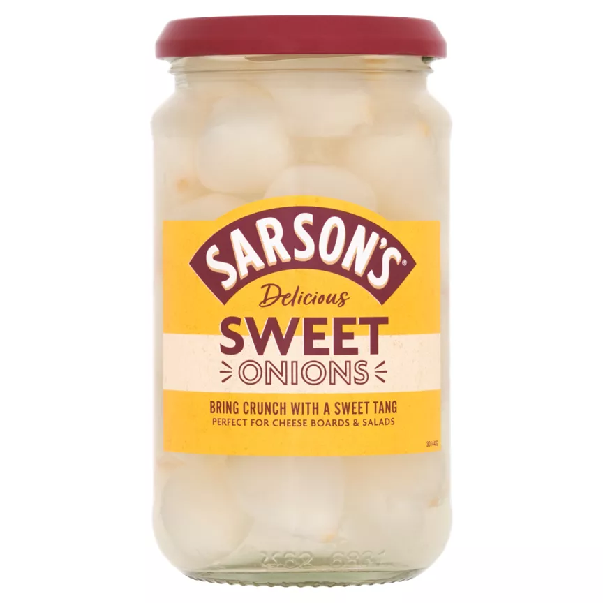 Sarsons Sweet Onions 460g