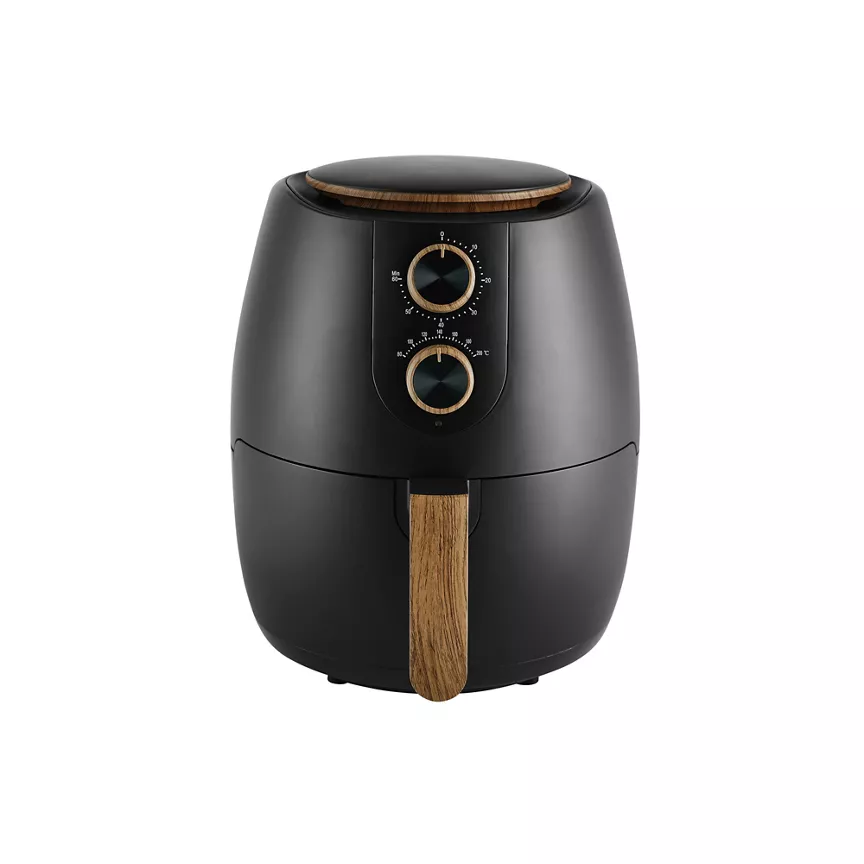 George Home Matte Black Scandi 4L Manual Air Fryer