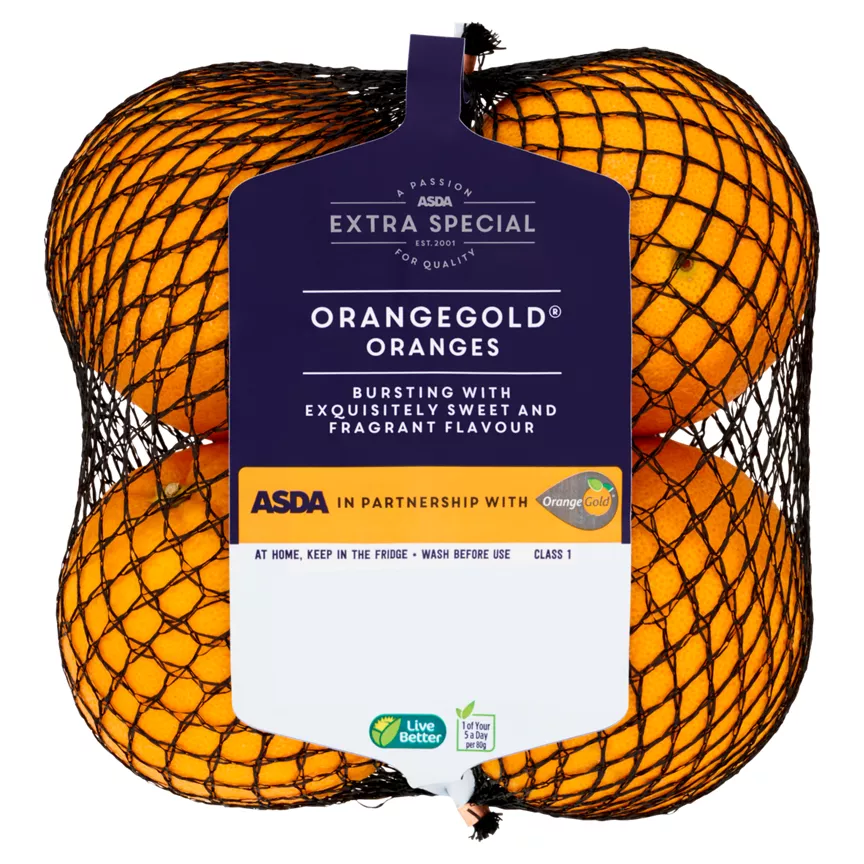 ASDA Extra Special OrangeGold 4 Oranges