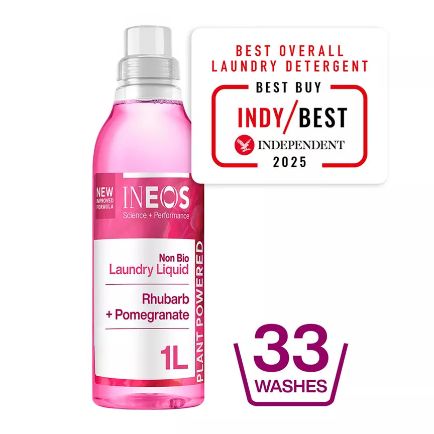INEOS Next Gen Non Bio Laundry Liquid Rhubarb + Pomegranate