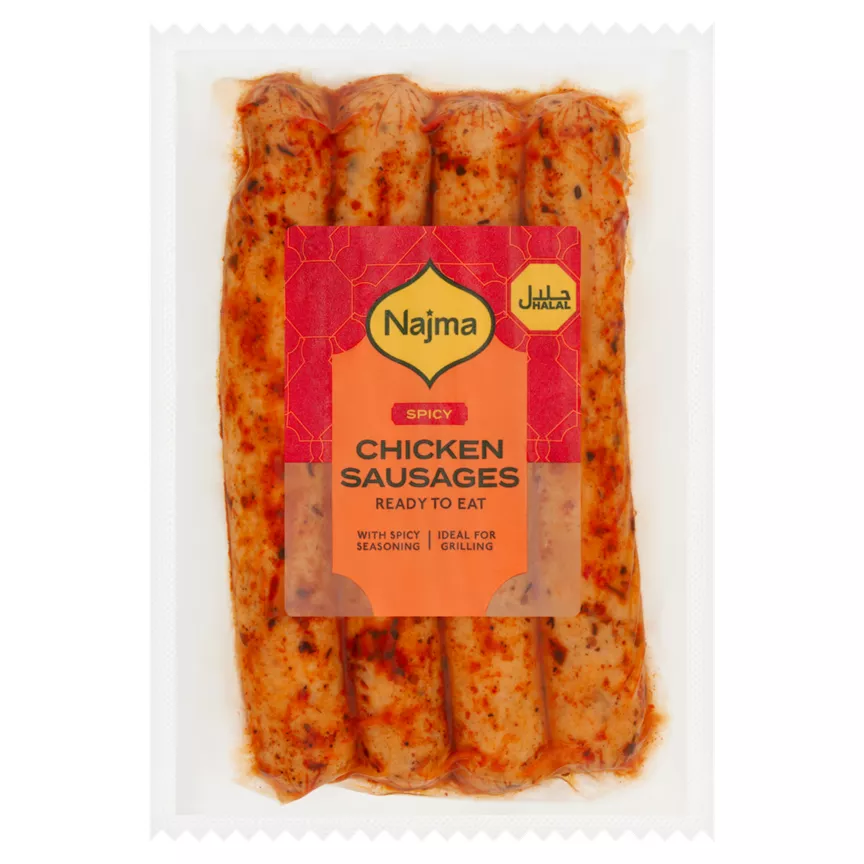 Najma Spicy Chicken Sausages 250g