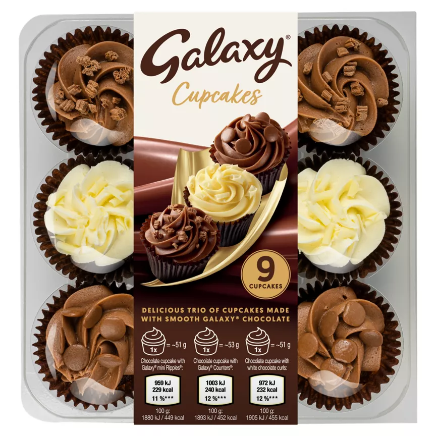 Galaxy 9 Cupcakes