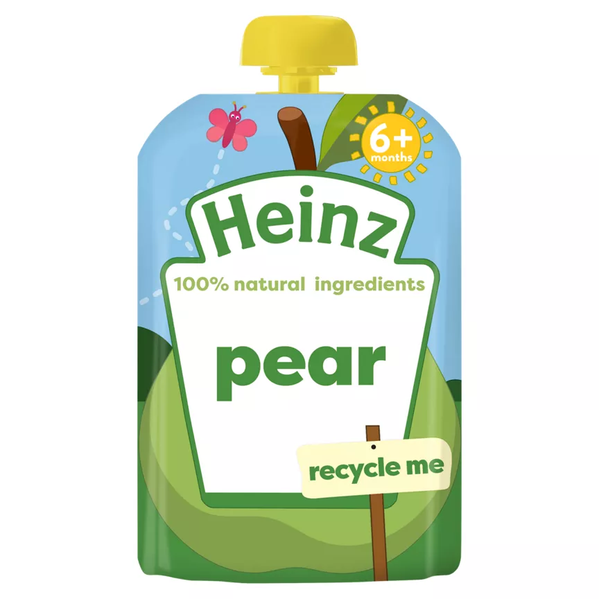 Heinz by Nature Pear 6+ Months 100g - Image 1