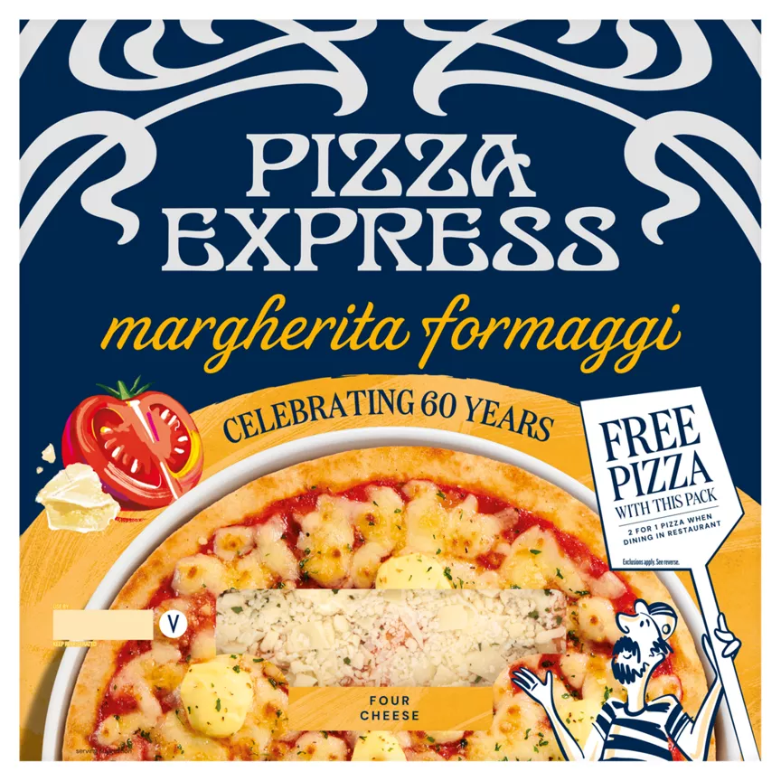 Pizza Express Pizza Express Margherita Formaggi 393g