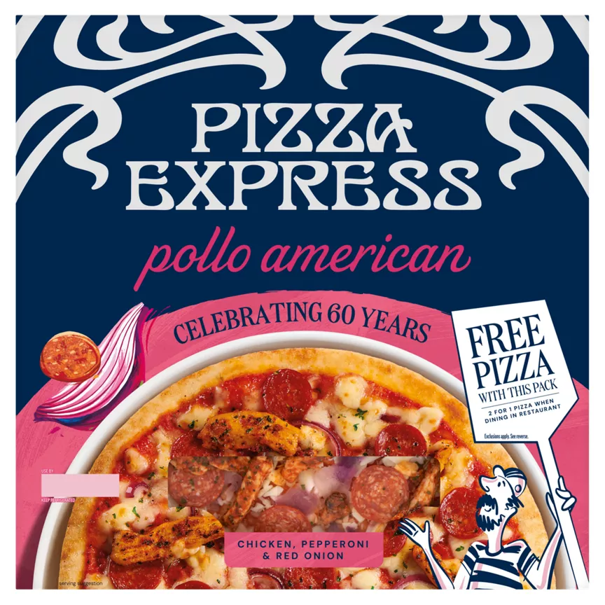 Pizza Express Pizza Express Pollo American 417g