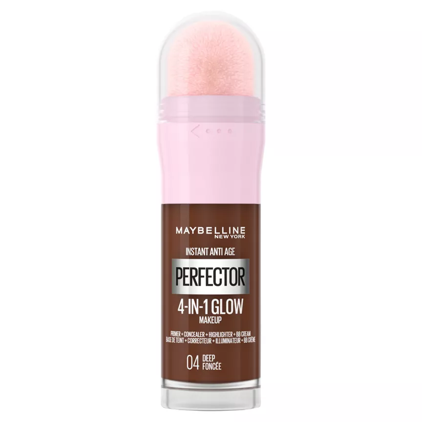 Maybelline Instant Anti Age Perfector 4-in-1 Glow Primer, Glow Finish, 04 Deep