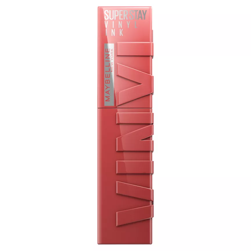 Maybelline SuperStay Vinyl Ink Long Lasting Liquid Lipstick Shine Finish 115 Peppy