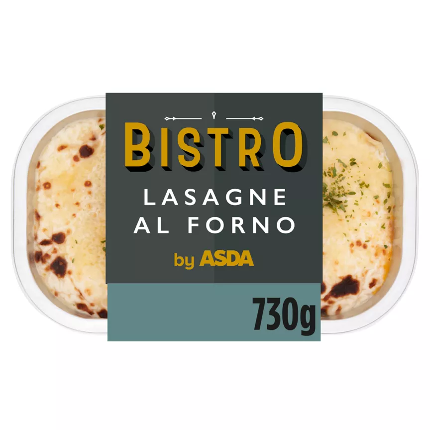 Bistro by ASDA Lasagne Al Forno 730g