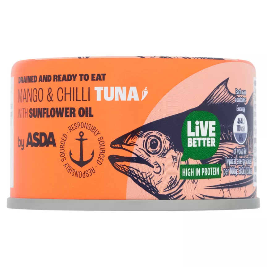 ASDA Tuna Fusions with Mango & Chilli 80g
