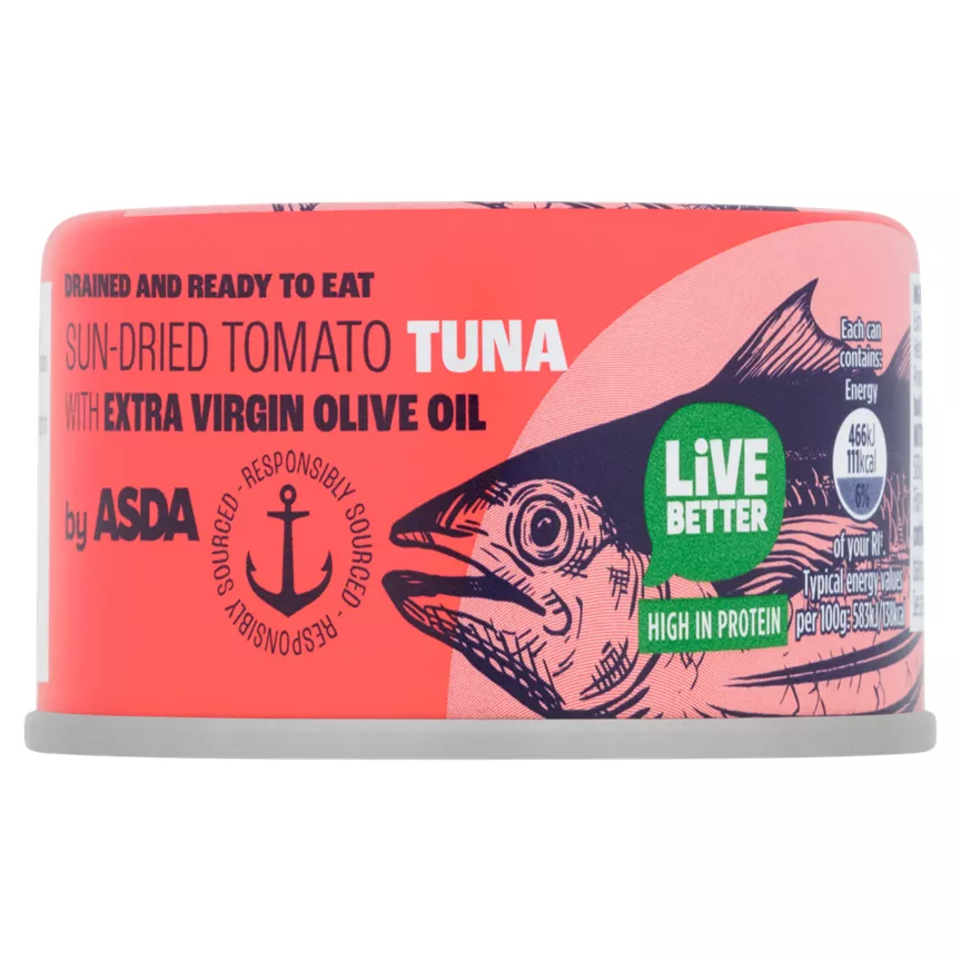 ASDA Tuna Fusions with Sundried Tomato 80g