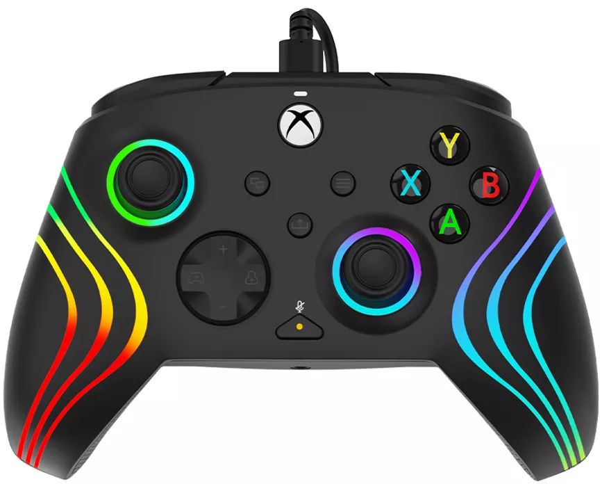 PDP Afterglow™ Wave Wired Controller for XBOX SERIES X/S & XBOX ONE - Black