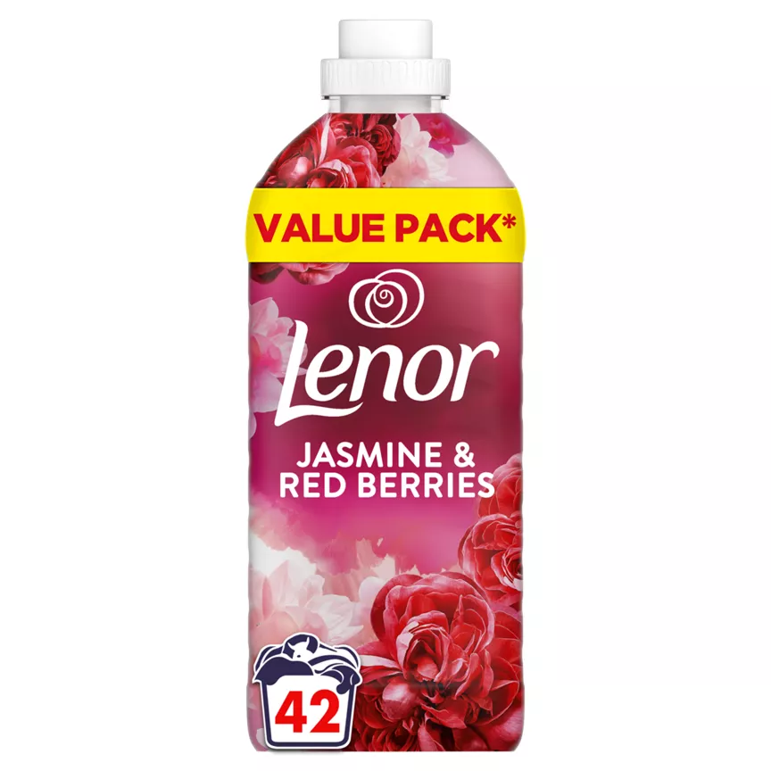 Lenor Fabric Conditioner 42 Washes, Jasmine & Red Berries