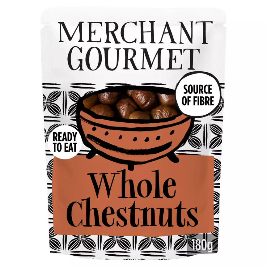 Merchant Gourmet Whole Chestnuts 180g - Image 1