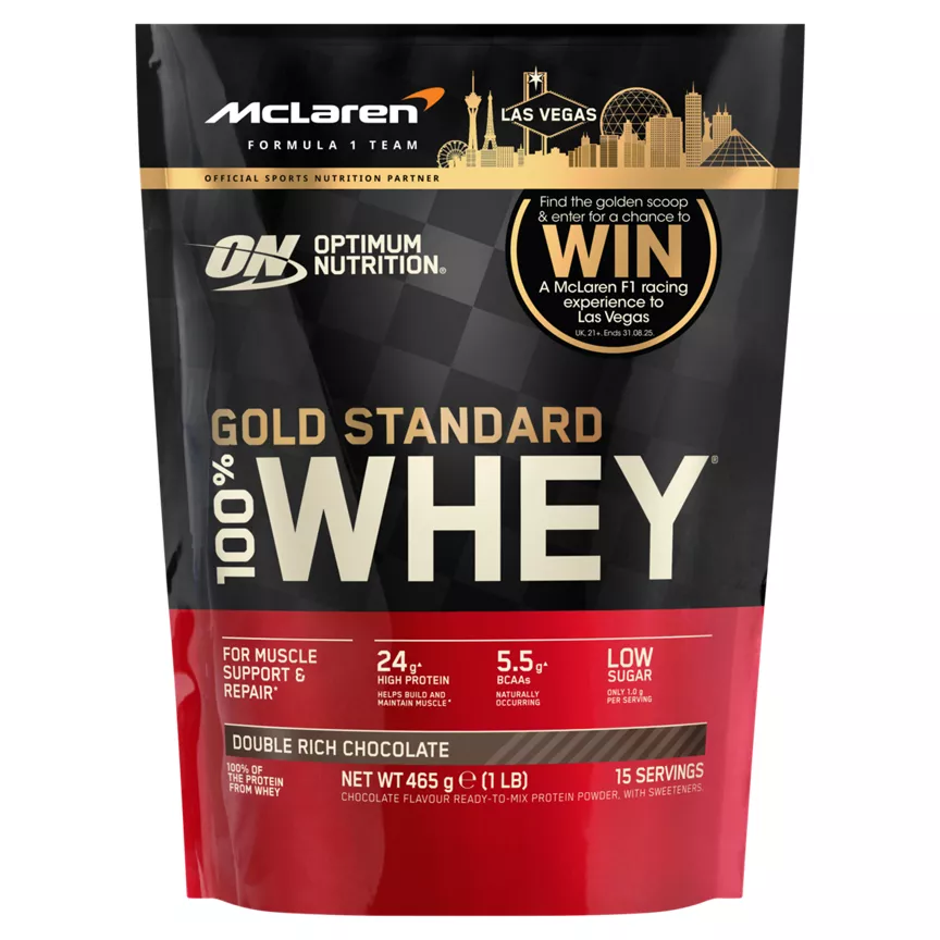 Optimum Nutrition Gold Standard 100% Whey Double Rich Chocolate 465g