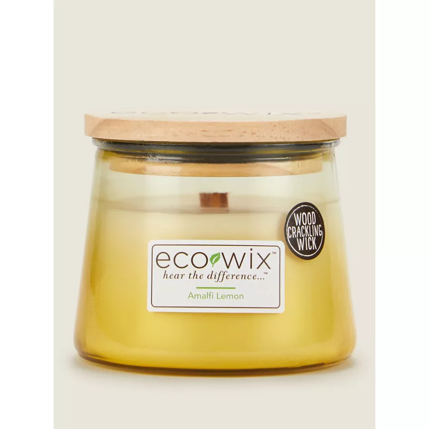 Eco Wix Ecowix Ombre Amalfi Lemon Small Jar Candle