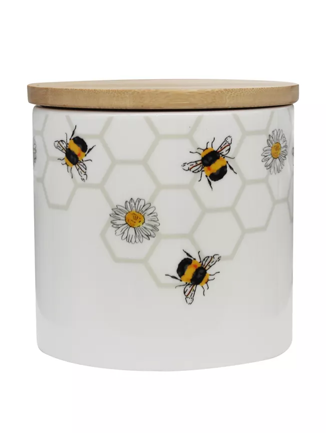 George Home Honeycomb Bee Canister