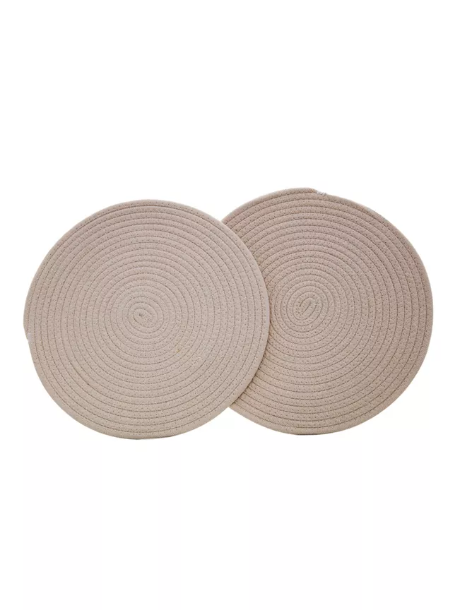 George Home Cream Rope Placemats