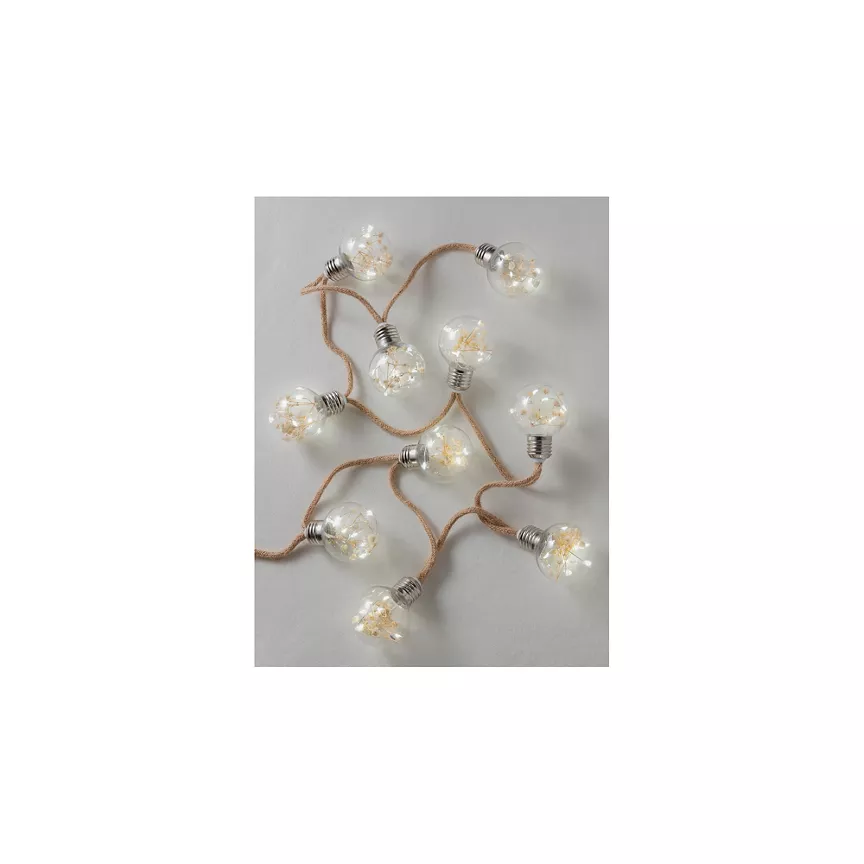 George Home 10 Natural Dry Flower LED String Lights