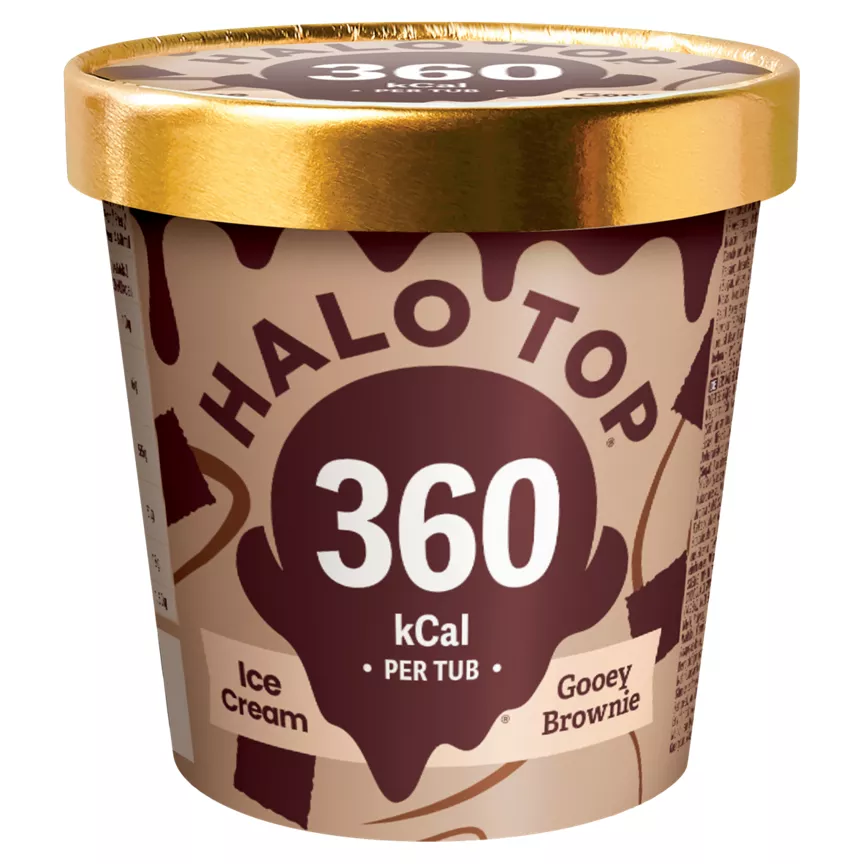 Halo Top Ice Cream Gooey Brownie 460ml