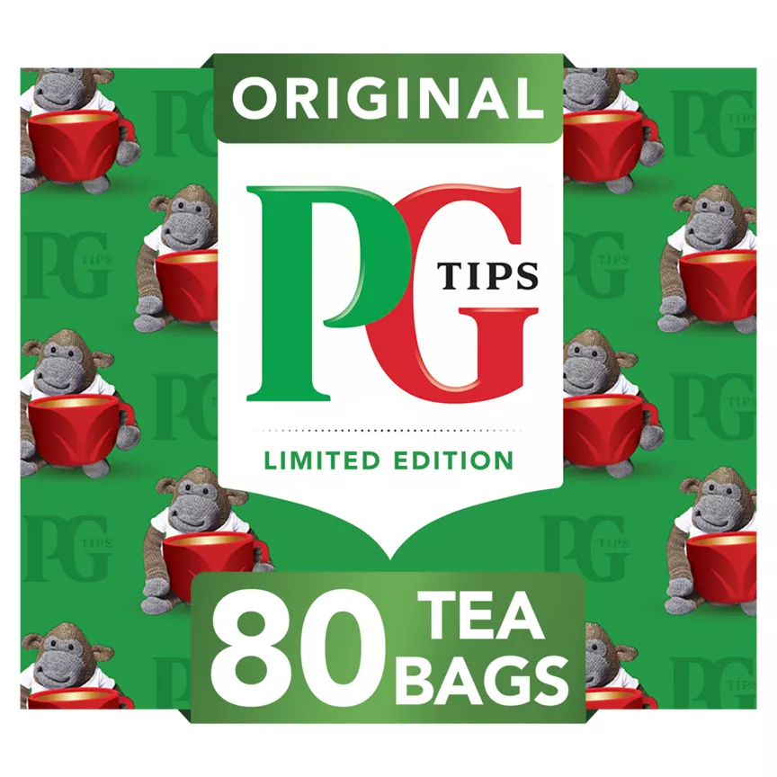 PG Tips 80 Original Tea Bags 232g