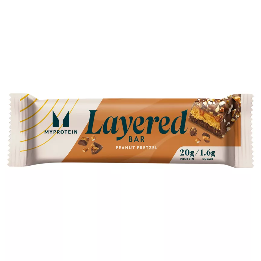 MyProtein Layered Chocolate Peanut Pretzel Flavour 60g