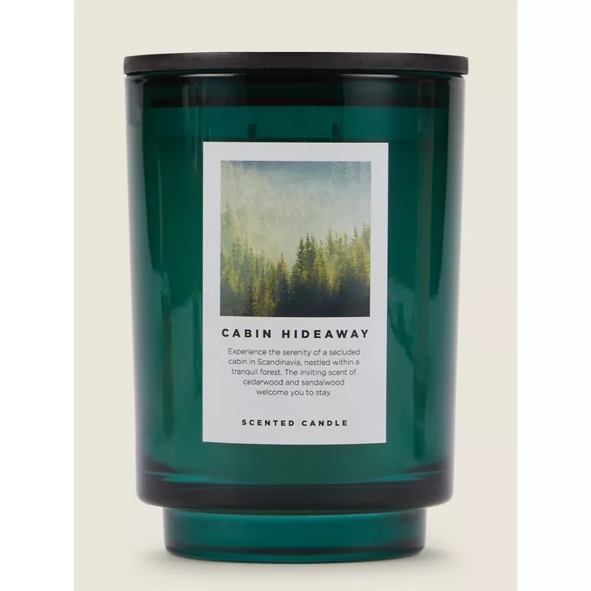 George Home Cabin Hideaway Large Candle