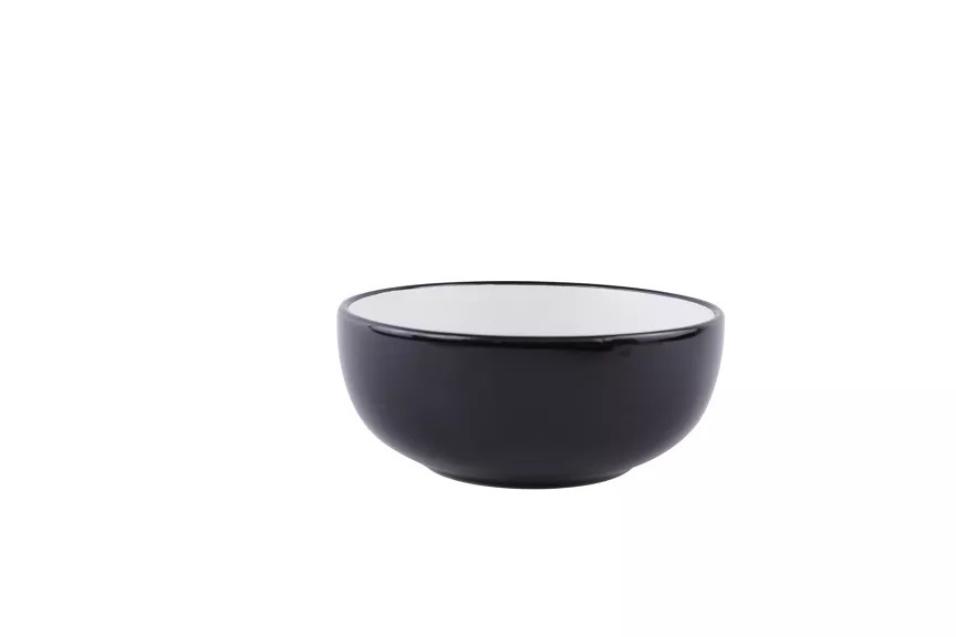 George Home Black Two Tone Cereal Bowl
